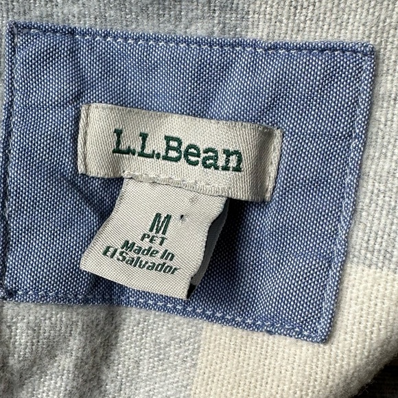 L.L. Bean Women’s Flannel Shirt | Tartan Plaid | size Medium Petite | EUC - Picture 6 of 8